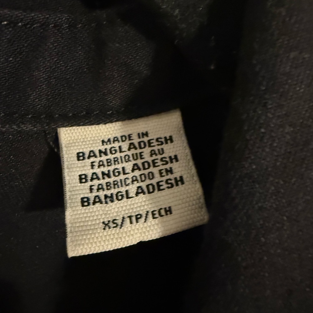 Levi's Women's Black Denim Jacket Dress - Picture 3 of 6
